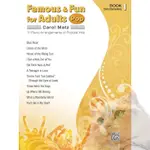 ❰跳跳譜❱ FAMOUS & FUN FOR ADULTS：POP「流行音樂」１•ALFRED 00-30136