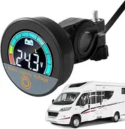 Battery Voltage Tester Tool – Golf Car Gauge, Digital Alarm Reader | Precision Volt Display Box, Reliable Energy Monitor, Handy Electric Meter Used During Engine Diagnostics or Road Trip