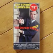 JAMES BOND YOU ONLY LIVE TWICE CBS FOX BETAMAX TAPE [NEW SEALED] WATERMARK RARE