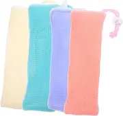 ASAKKURA Set Soap Saver Shower Soap Pouches Exfoliating Pouches Home Essentials
