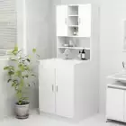 NNEVL Washing Machine Cabinet White