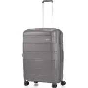 American Tourister Light Max Medium 69cm Hardside Suitcase Mercury Grey 48199