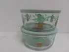 2 Pyrex Star Wars Baby Yoda 4 Cup, "The Child-Yumm" Limited Edition Containers