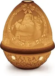 [LLADRÓ] Santa Claus Lithophane. Porcelain Litophane.