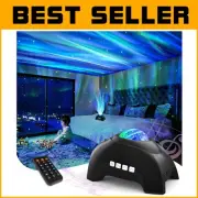 All-in-One Aurora and Star Projector with Bluetooth - Ideal for Parties & Decor
