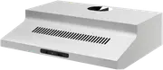 Chef 60cm Fixed Rangehood Stainless Steel