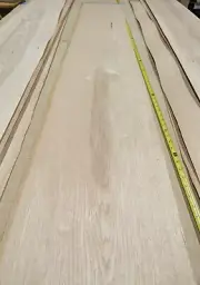 Hickory Pecan wood veneer sheet 13" x 82" raw no backing 1/24" special thickness