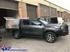 Heavy Duty Aluminium Canopy Gullwing Dual Cab Ute, Truck 1800 x 1800 x 860