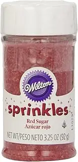 Wilton Colored Sugar Sprinkles, Red