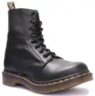 Dr Martens Pascal Virginia Womens Leather Ankle Boots In Black UK Size 3 - 8