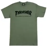 Thrasher - Skate Mag Tee Army Green
