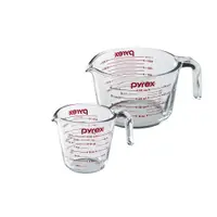 在飛比找蝦皮商城優惠-【康寧 Pyrex 】 單耳量杯1000ml+500ml/烘