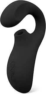 LELO ENIGMA Cruise Dual Stimulator Waterproof Clitoral Vibrator Intimate Sex Toy with 8 Vibrating Patterns Rabbit Sex Toy Vibrator for Women, Black