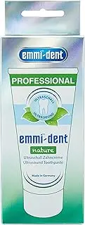 Emident Ultrasonic Toothpaste Paste, Natural, Set of 3, White, Green