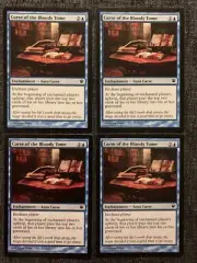 4x Curse of the Bloody Tome | NM | Innistrad | MTG Magic The Gathering