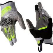 ADV HydraDri 5.5 Short Viz Green Grey Waterproof Gloves