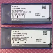 10pc KOMET W83 13000.016115 SOEX 05 02 04 Carbide Inserts BK6115Machinist