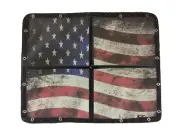 Premium Old Glory Winter Front for Peterbilt 365/367 with 16 Factory Turnbuckles