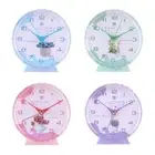 Noiseless Alarm Clock No Ticking Analog Alarm Clock Battery Operated Clock