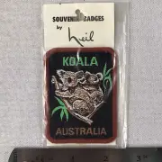 KOALA AUSTRALIA Souvenir Embroidered Sew On Patch