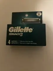 Gillette Mach3 Razor Blades 4 Cartridge Pack