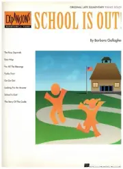 EXPANSIONS SCHOOL IS OUT! MUSIC BOOK ORGINAL LATE ELEMENTARY PIANO SOLOS NEW