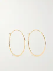[Melissa Joy Manning] Melissa Joy Manning - 14-karat Recycled Gold Hoop Earrings - One size One size Gold
