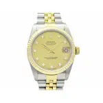 ROLEX 勞力士錶 68273 中型 中18K金 日誌系列 保證原廠真錶 無盒單 編號:E51652二手