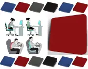 11 Degree Seat Wedge High Density Foam Cushion Car Office Chair Back Support RED