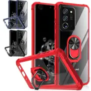 For Samsung Galaxy S21,S21+ S21 Ultra Case Kickstand Shockproof Clear Hard Cove