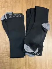 Zuoge Compression Socks XL/XXL 4 Pair Black