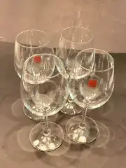 Set of 4 Bormioli Rocco Wine Glasses