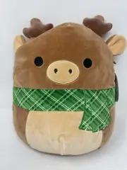 NWT Squishmallow Ruby The Reindeer Christmas 12" Plush by Kellytoy