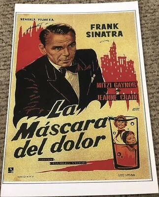 Frank Sinatra La Mascara Del Dolor Poster 11 x 17 (4)