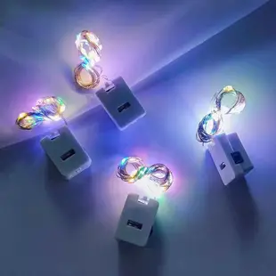 【橘果設計】 銅線燈 LED燈串 防水燈串 USB燈串 螢火蟲燈 聖誕燈 裝飾燈 燈飾 耶誕燈 燈串 佈置燈串 LED燈