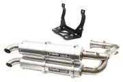 Trinity Dual Full System Exhaust Muffler For Maverick X3 XMR Turbo DPS 17-24