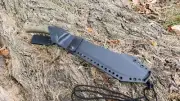 CONDOR " BOOMSLANG " CUSTOM KYDEX SHEATH, KYDEX CLIP DANGLER (BK)