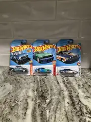 Hot Wheels Ford Lot Of 3 Custom F150 Lightning Falken ‘07 Mustang ‘86Thunderbird