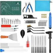 3D Printer Tools Kit,3D Printer Parts & Accessories for Adults, 3D Printer Tools for Cleaning, Cutting, Deburring, and Finishing,3D Printer Accessories Including Art Knife Set, Brass Nozzle