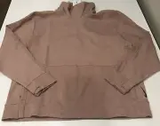 Nike Yoga Men's Light Brown Long Sleeve Standard Fit Pull Over Large