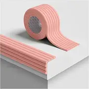 Corner Protectors，Foam Edge Protectors， Edge Corner Protector Guards, Soft NBR Foam Cushion, Edge Guards Protector Adhesive, Bumper DIY for Table Edges & Sharp Corners(Pink,2m)