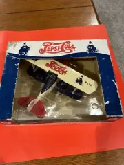 Collector's Edition The Pepsi-Cola Cops Biplane / Plane Flying Time Series