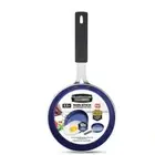 5.5 in. Classic Blue Aluminum Nonstick Diamond Infused Home Mini Frying Pan