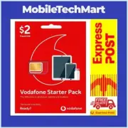 $2 VODAFONE PREPAID SIM CARD◉Starter Kit◉ MOBILE Tri Cut◉Standard Micro Nano◉
