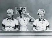I Love Lucy Lucille Ball Vivian Vance Chocolate Factory 11x17 Photo