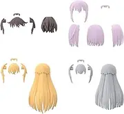BANDAI Spirits 30MS Optional Hairstyle Parts Vol. 4 (Box)