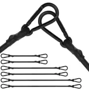 Bungee Cords with Carabiner 6 Pack Long Heavy Duty Carabiner Bungee Cord Asso...