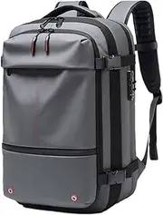 60L Vacuum Backpack - Oxford Cloth Vacuum Backpack | airrbag Vacuum Travel Backpack | Expandable airpacck With Computer Compartment airbacck Waterproof, Dry Wet Separation For Business