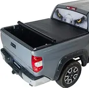 Logan Tonneau Cover Soft Roll Up for 2009-2018 Ram 1500,Truck Bed Covers Compatible with 09-18 Dodge Ram 1500 and 19-22 Classic 5.7ft Bed w/o RamBox