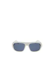 Dior Eyewear Rectangle Frame Sunglasses 59 White